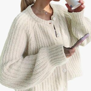 Cozy Cream Knit Sweater